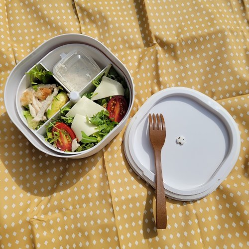 Ultd】Balance Meal Preparation Divided Lunch Box - Dadi Brown - Shop ultd-tw Lunch  Boxes - Pinkoi