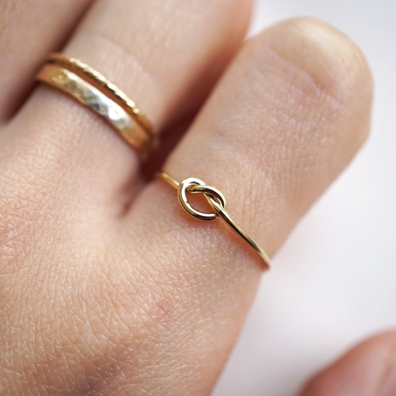 Basic Single Knot Ring - แหวนทั่วไป - สแตนเลส หลากหลายสี