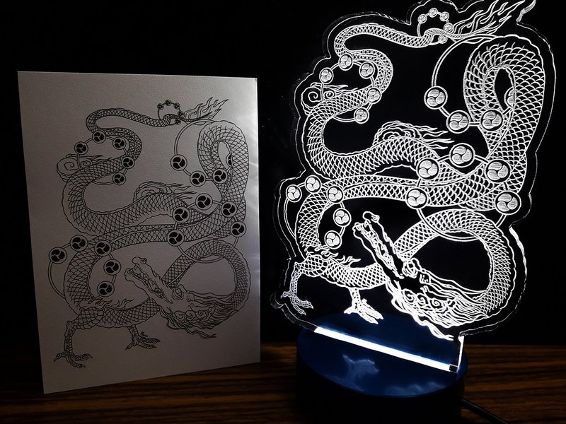特色夜燈 - 恅雷 (熱鬧) 開幕誌慶 - 燈具/燈飾 - 壓克力 透明