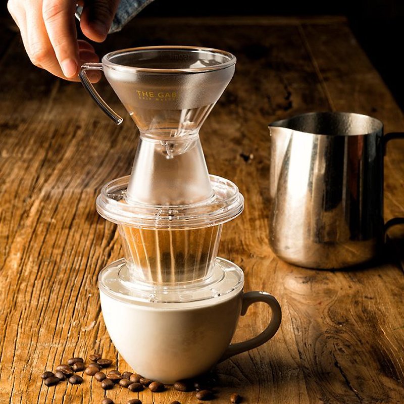 韓國咖啡大師 The Gabi Drip Master A 聰明手沖杯 手沖咖啡 - 咖啡壺/咖啡器具 - 塑膠 透明