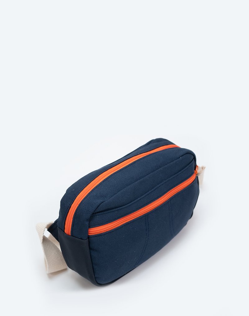 Lucky Belt bag : Lucky Blue - กระเป๋าแมสเซนเจอร์ - ผ้าฝ้าย/ผ้าลินิน 