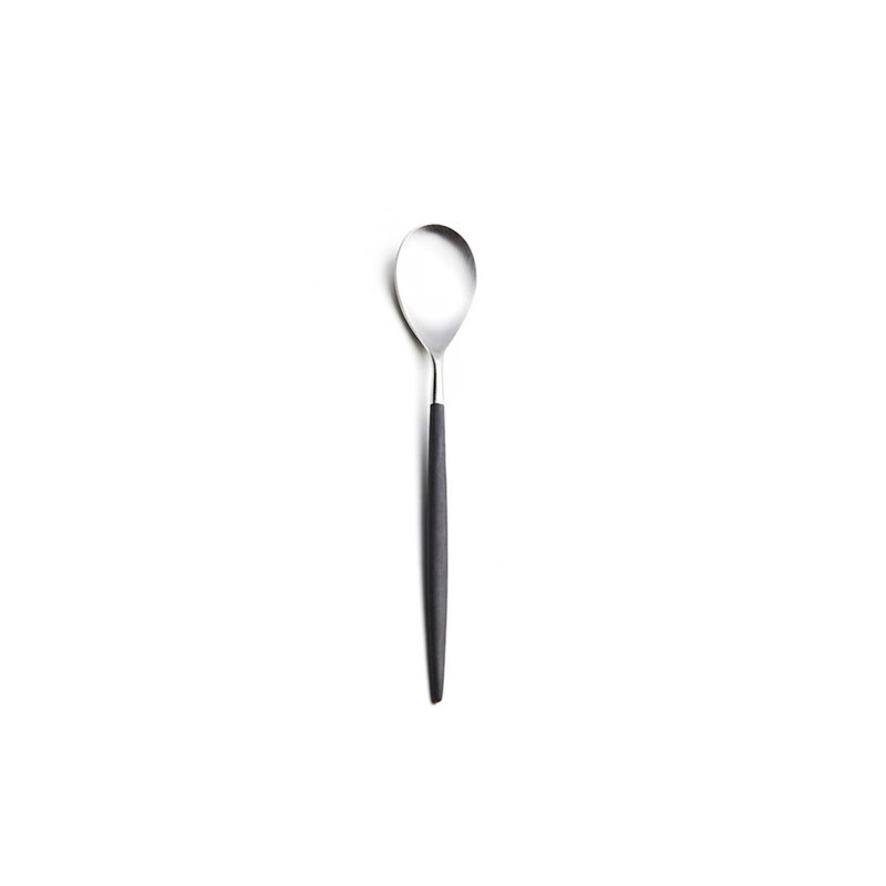 Portuguese Cutipol MIO black Silver coffee spoon - Cutlery & Flatware - Stainless Steel Black