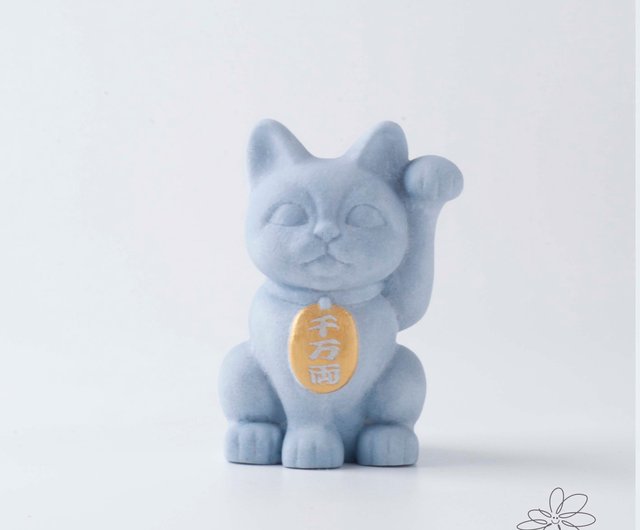 顔が美しい　ヴィンテージ招き猫　白 2499642300.jpg