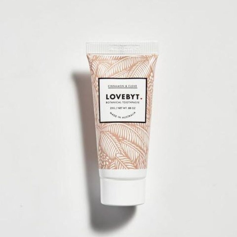 LOVBYTカレンデュラウォームシナモンスージングミニ歯磨き粉 - 歯ブラシ・オーラルケア - プラスチック 