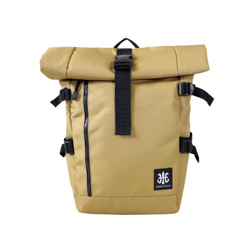 Denmark RAINS] Velcro Rolltop Backpack Waterproof Velcro Rolltop