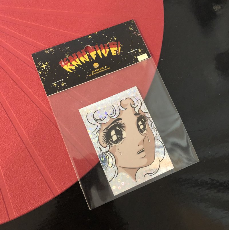 Knn.fve Sticker Hologram 0001 - Stickers - Plastic 