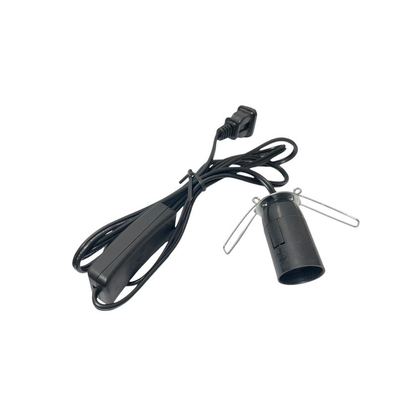 鹽燈通用電線 買電線送燈泡 開關電線 調光電線 保險絲三段開關電 - 其他 - 其他材質 黑色