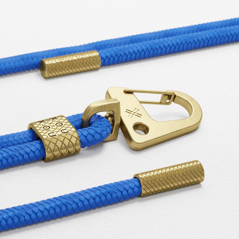 XOUXOU Phone Carabiner Rope - Blue - Phone Accessories - Nylon Blue