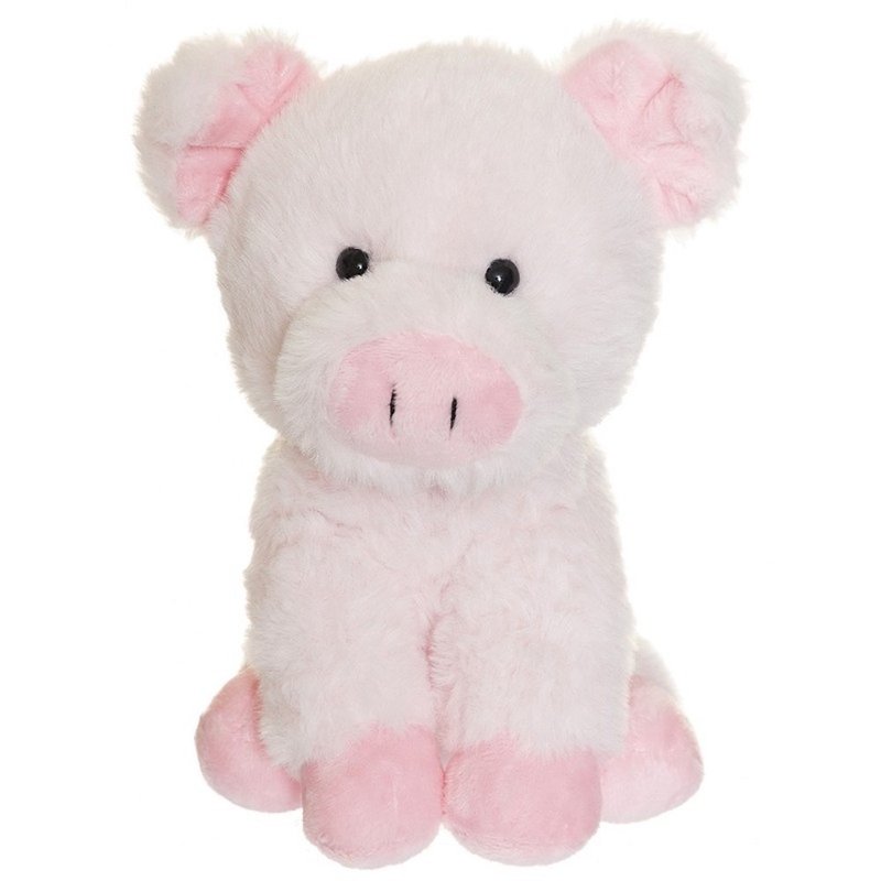 Nordic Sweden Teddykompaniet Farm Pink Pig - Kids' Toys - Polyester 