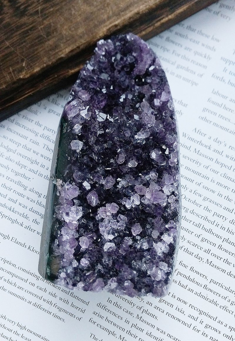 Amethyst  烏拉圭產地 原皮紫水晶  紫水晶晶鎮 天然礦石 原礦 - 擺飾/家飾品 - 其他材質 