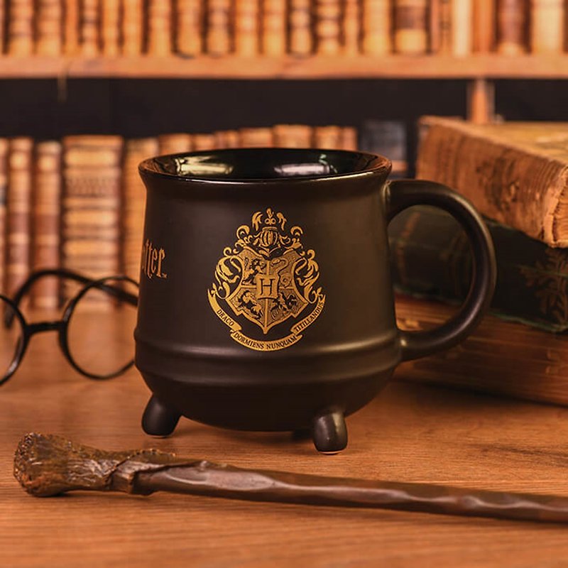 Other Materials Mugs Black - 【Harry Potter】Magic Cauldron Shaped Mug - 99 for Hey Beauty Keychain