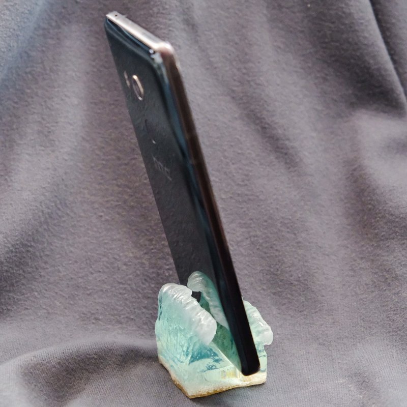[后 浪 前 浪] Handmade Wave Phone Stand Workshop - Other - Resin 