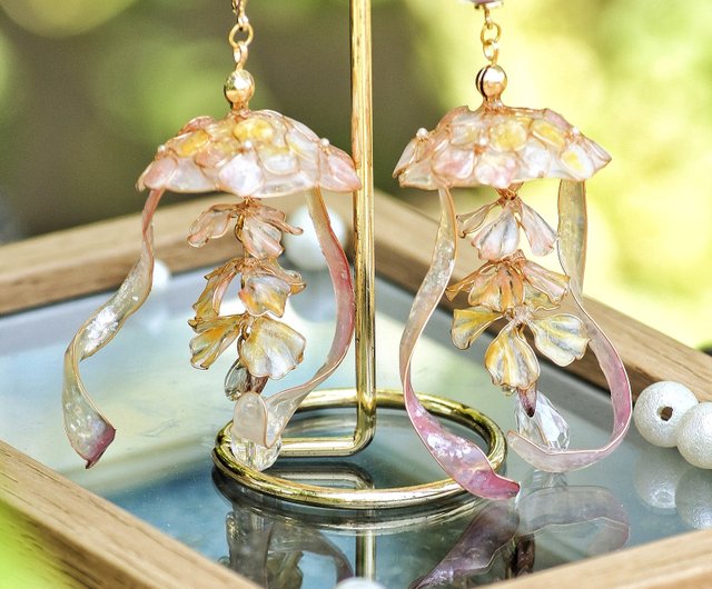 14kgf  cherry blossomsピアス/イヤリング 桜の季節（ピアス（14kgf）／イヤリング） | iichi 日々の暮らしを