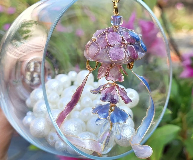 【茶々】クラゲイヤリング 茶々】クラゲイヤリング Amazon | 芸術的な細工クラゲイヤードロップ