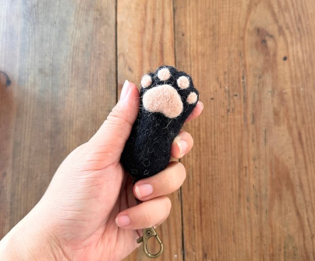 1:1 猫の手キーホルダー猫キーホルダー猫キーホルダー猫足