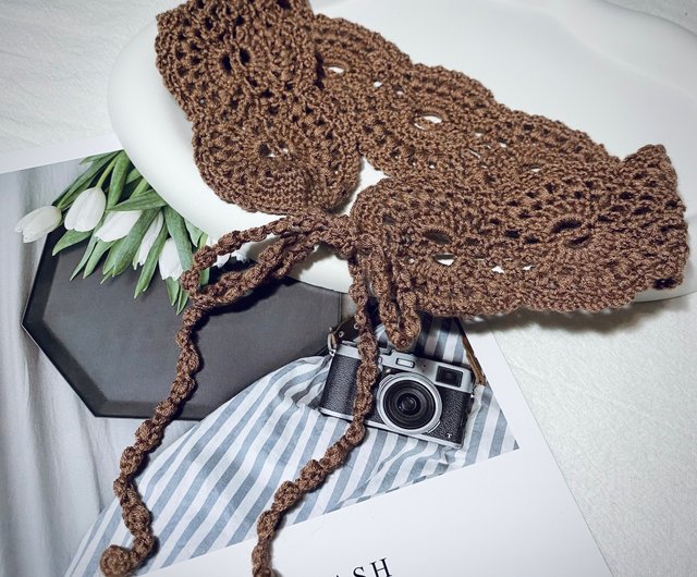 かぎ針編みカチューシャ】和風レトロレースカチューシャ