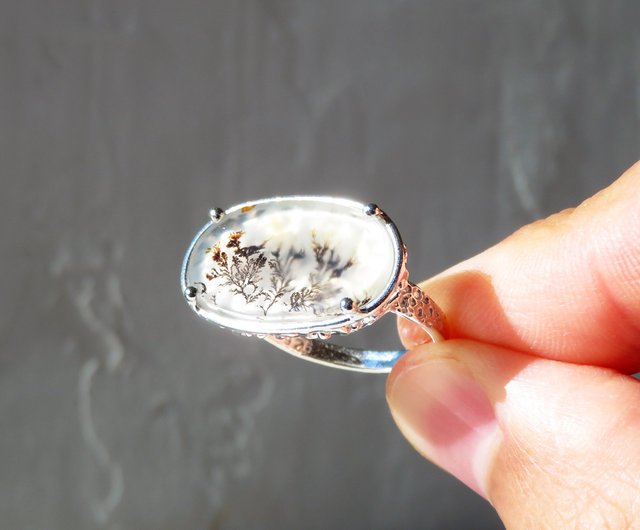 デンドリティック アゲート リング / Dendritic Agate Ring 0