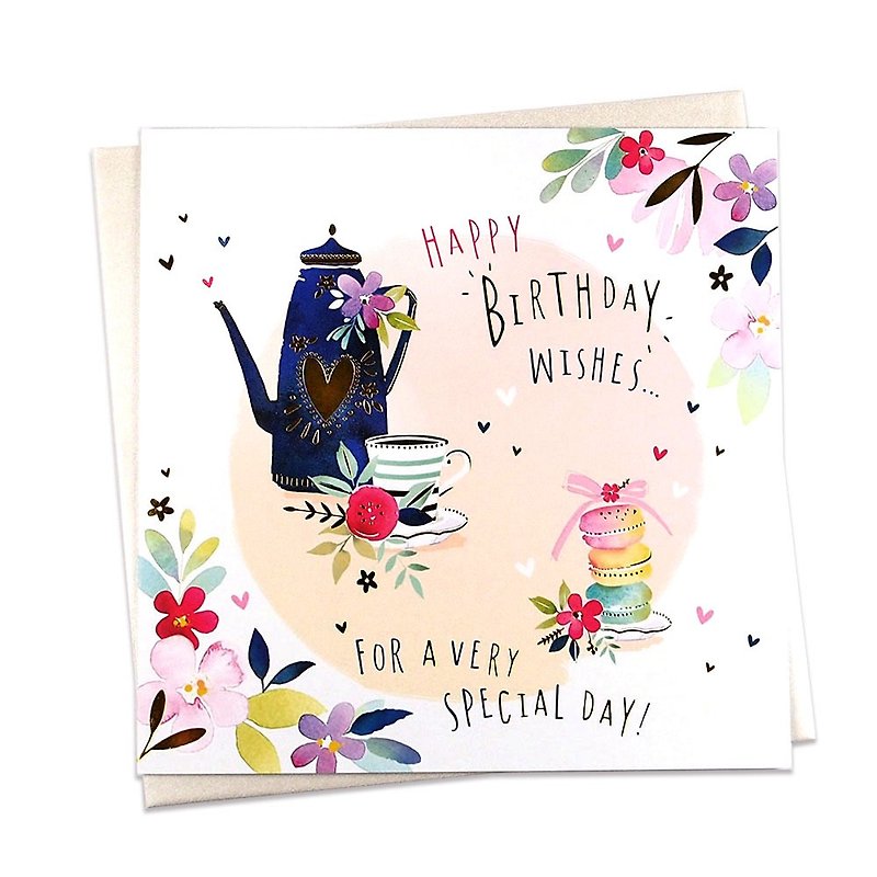 Enjoy every moment [INDIGOROSE LD-Birthday Wishes Card] - การ์ด/โปสการ์ด - กระดาษ หลากหลายสี