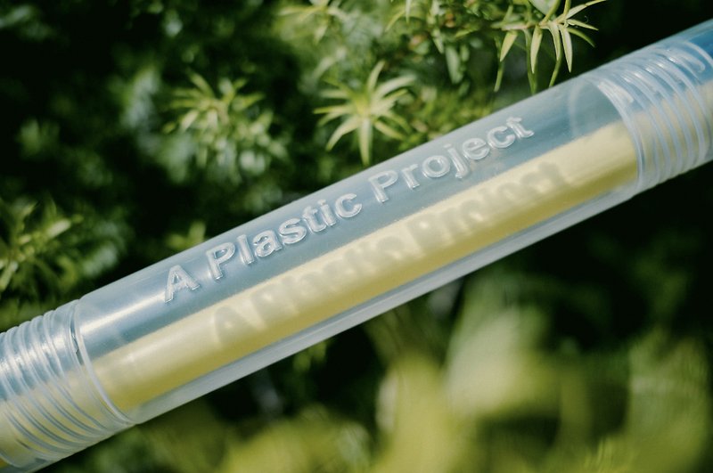 Straw storage tube - Reusable Straws - Plastic Transparent