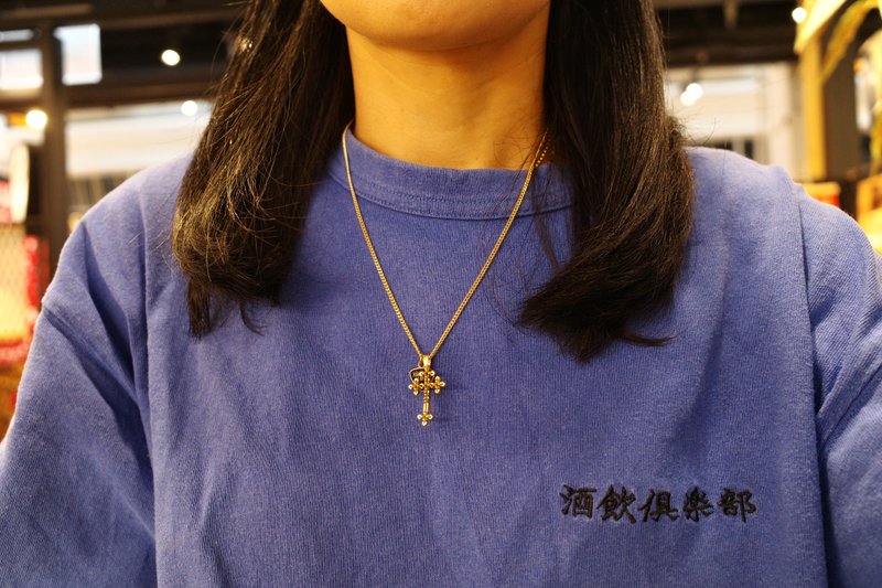 鐵花信仰 - 項鍊 - 其他金屬 金色