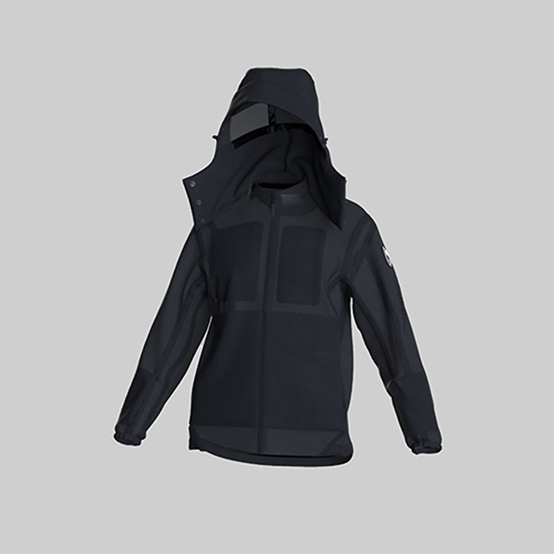 AirOgo Pilloon Jacket Ultralight - Women's Casual & Functional Jackets - Nylon Black