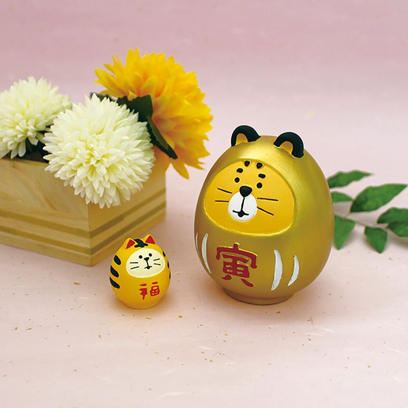 日本Decole Concombre - 招福虎年系列 - 擺飾/家飾品 - 樹脂 多色