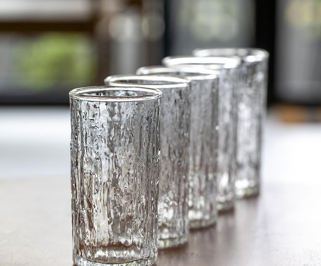 Japan-made Hoya Glass early glass set of 5 unused - Shop