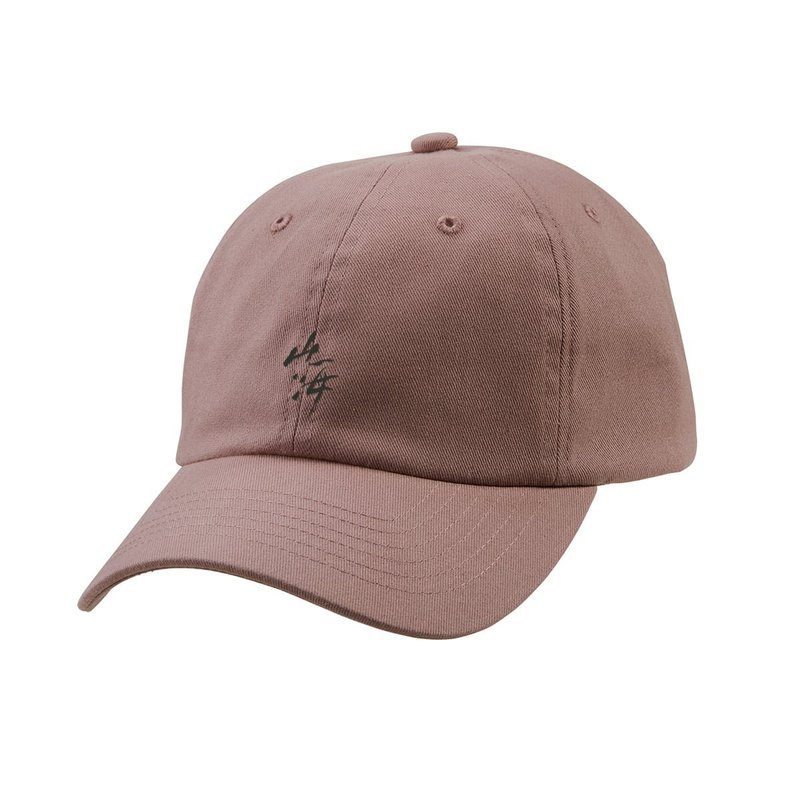 Mountain and Sea Hat-Old Hat-Orange - หมวก - ผ้าฝ้าย/ผ้าลินิน สึชมพู