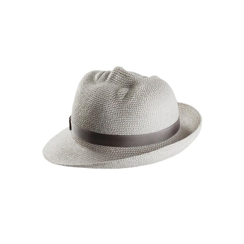 MASK hat Mask Hat_Men's Face/Gray Grey - หมวก - วัสดุอื่นๆ สีเทา