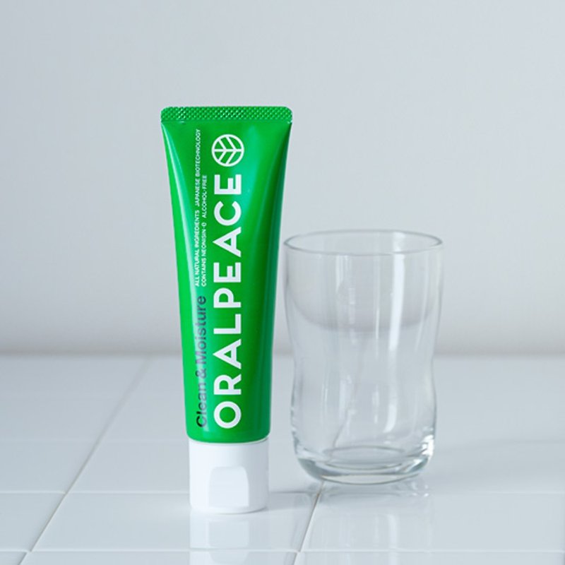 人用濕潤原味酵素牙膏 日本專利原裝 ORALPEACE口樂平 牙周凝露 - 牙刷/口腔清潔 - 濃縮/萃取物 綠色