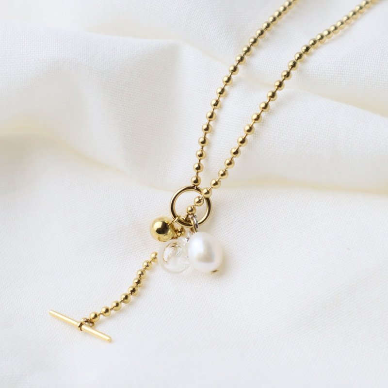 [ScentMûes] Diffusing Necklace - Rich Goddess Pearl Style - Necklaces - Pearl 