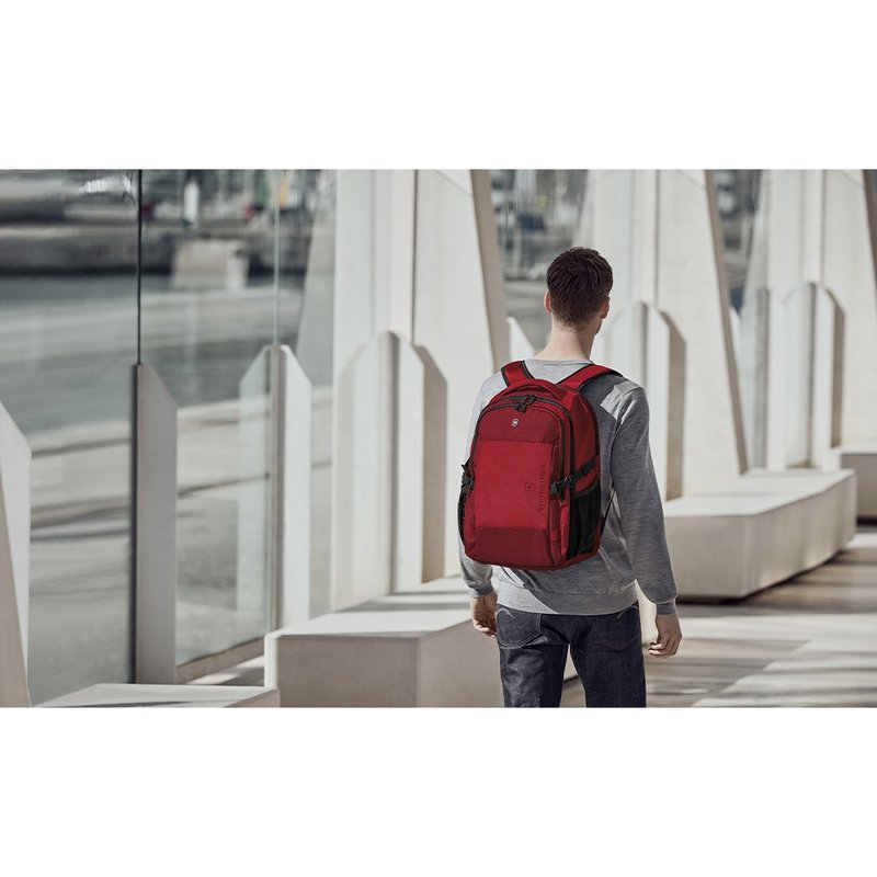 VICTORINOX瑞士維氏 VX SPORT EVO Daypack 16吋後背包 紅 611411 - 後背包/背包/書包 - 聚酯纖維 紅色