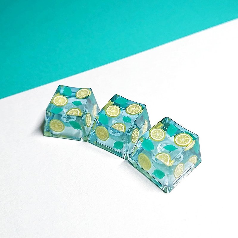 Lemon mint keycap (1 piece) - Computer Accessories - Resin Green