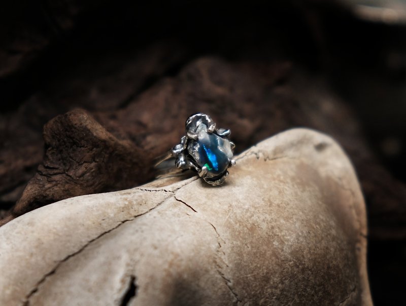 【Mountain Period】Distance I-Opal Ring - General Rings - Silver Silver