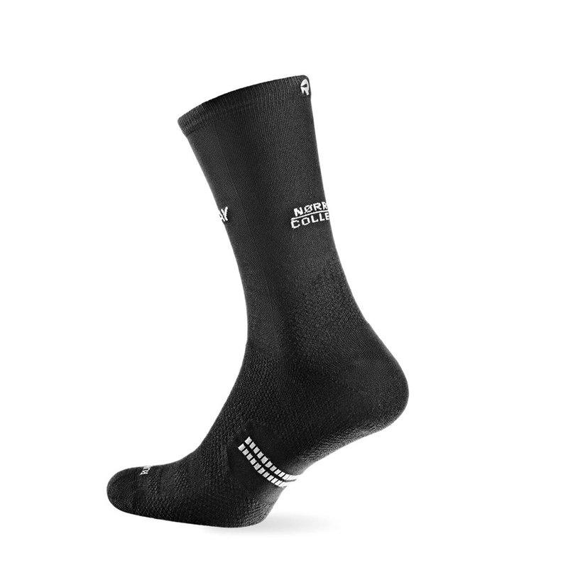 【ROCKAY】Norrebor High Breathable Mesh Arch Functional Socks- Black - อุปกรณ์เสริมกีฬา - ไนลอน สีดำ