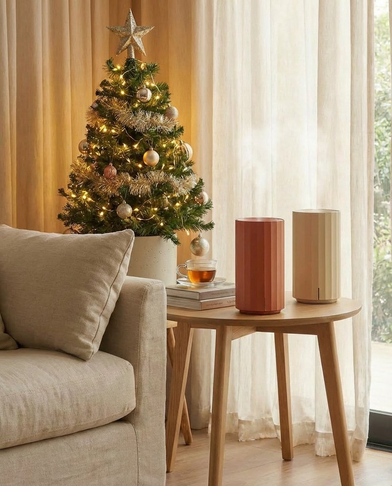 聖誕禮物 | ROOMMI Ljus 香氛水氧機 200ml (2色) | 專屬空氣儀式 - 香氛/精油/擴香 - 橡膠 多色