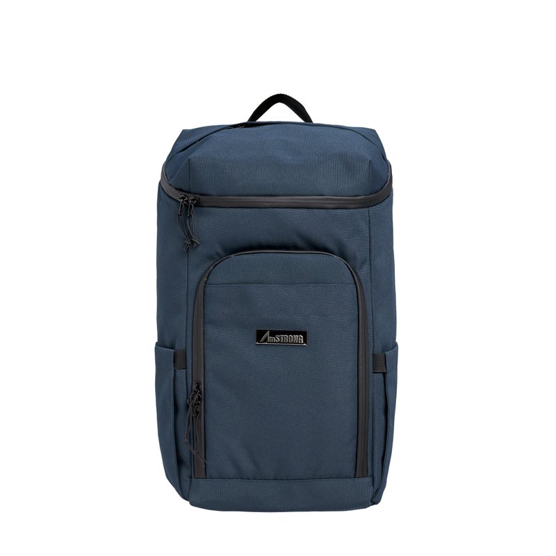 【HK Brand】02-RUCKSACK L Charcoal Blue - Backpacks - Polyester Blue