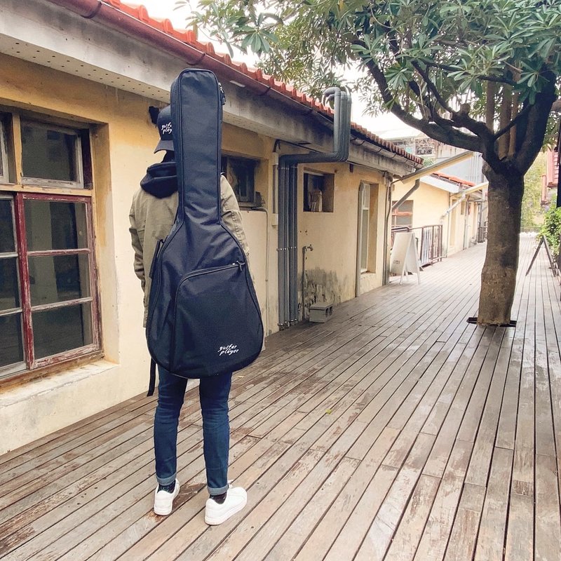 Guitar Player Waterproof can be carried on the shoulders thickened guitar bag - Guitar Accessories - Waterproof Material Black