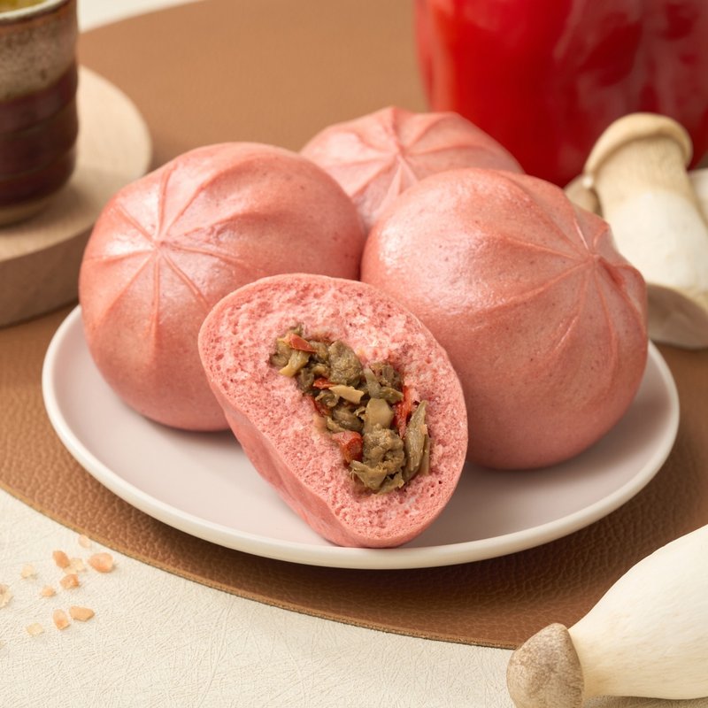 【滿面香】三杯素肉包-4入裝 - 麵包/吐司 - 新鮮食材 
