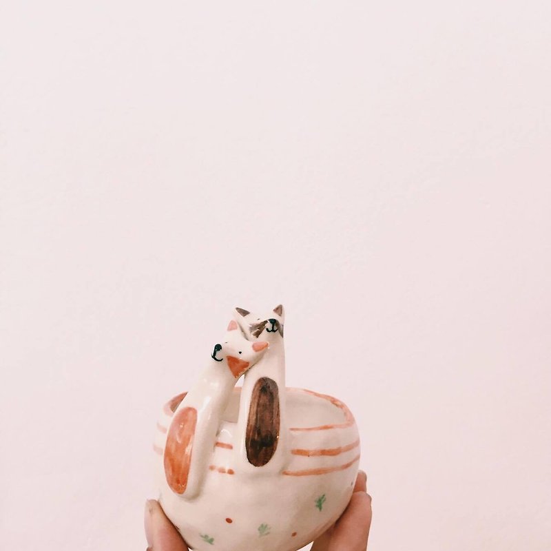 Fizzy fox cup - Teapots & Teacups - Porcelain Orange