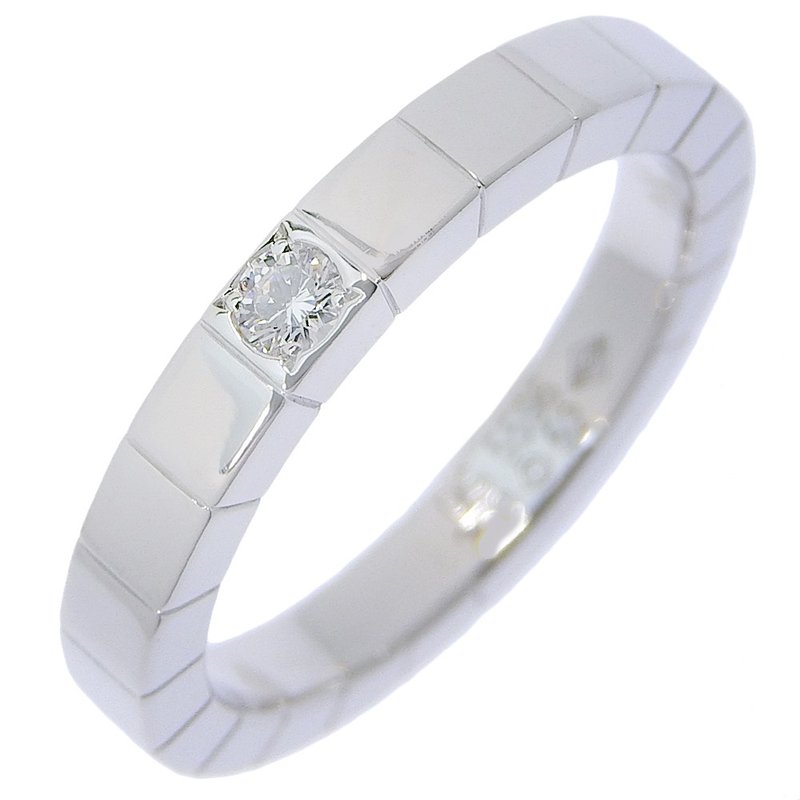 【日本直送】カルティエ CARTIER ラニエール 1Pダイヤ 11.5号 リング・指輪 K18WG×ダイヤモンド 約5.8g レディース【中古】 - 戒指 - 貴金屬 銀色