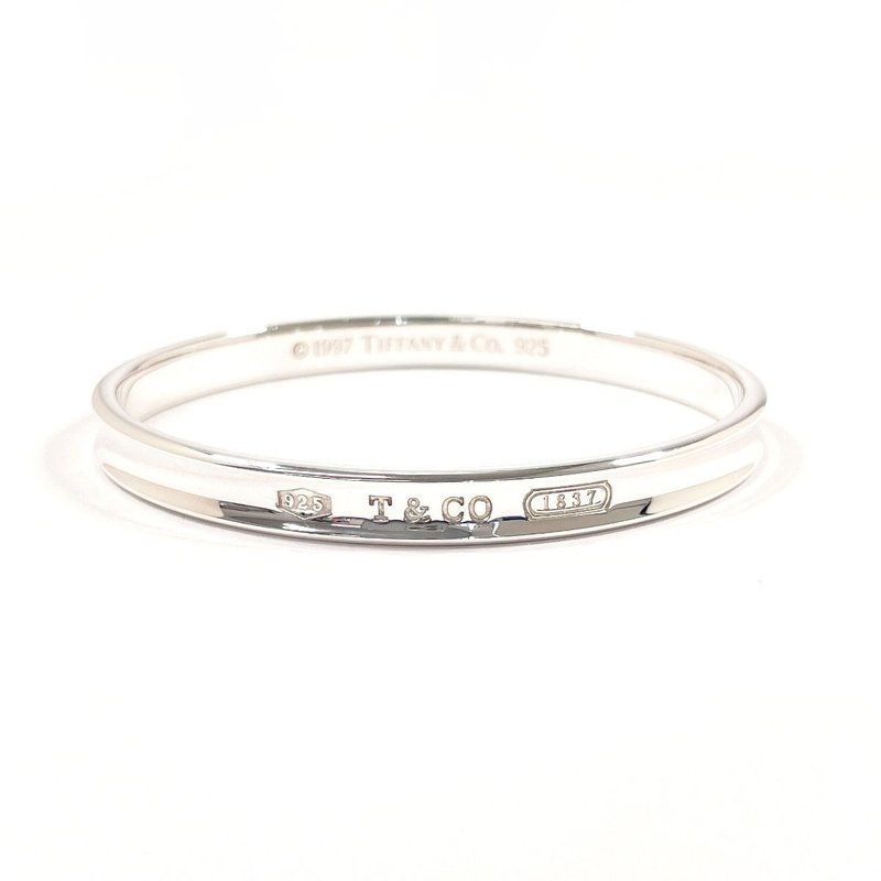 【日本直送 中古美品】ティファニー TIFFANY&Co. バングル ブレスレット 1837 ナロー シルバー925 アクセサリー - 手鍊/手環 - 純銀 銀色