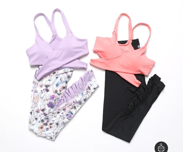 WB Bra - Lilac - Shop Wakingbee Women's Sportswear Tops - Pinkoi