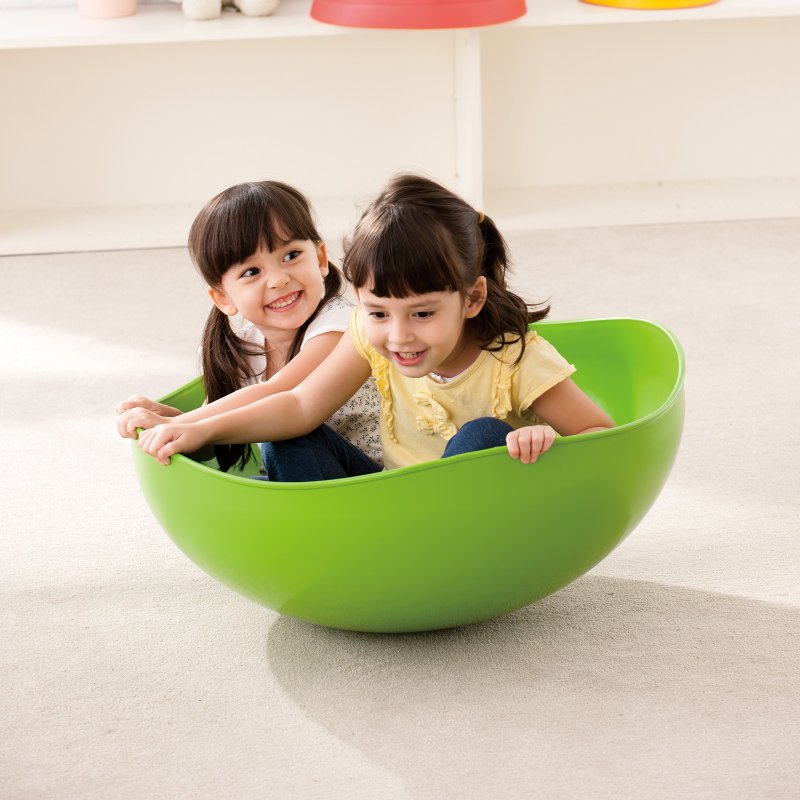 Weplay Rocking bowl  (Green) - ของเล่นเด็ก - พลาสติก สีน้ำเงิน