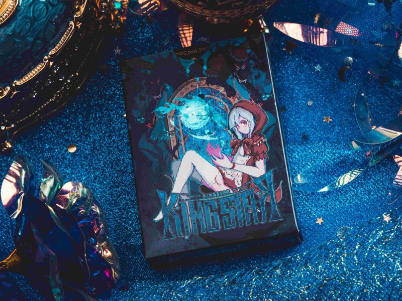 夢見るグリム童話 赤ずきん ピクセルアート フラリッシュ ポーカー トランプ - ボードゲーム・玩具 - 紙 多色