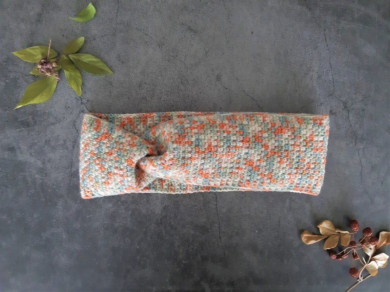 ヘアバンド!ローミング - ヘアバンド．カチューシャ - ウール ピンク