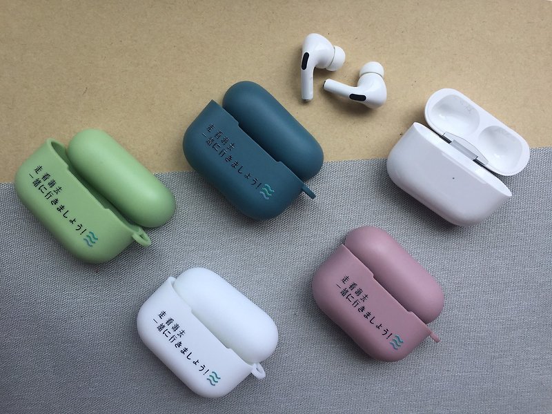 嚮海選品 Airpods Pro耳機風格保護套 / 附登山扣 (4色可挑選) - 耳機保護套/殼 - 其他材質 多色