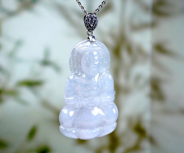 Icy on sale jade pendant