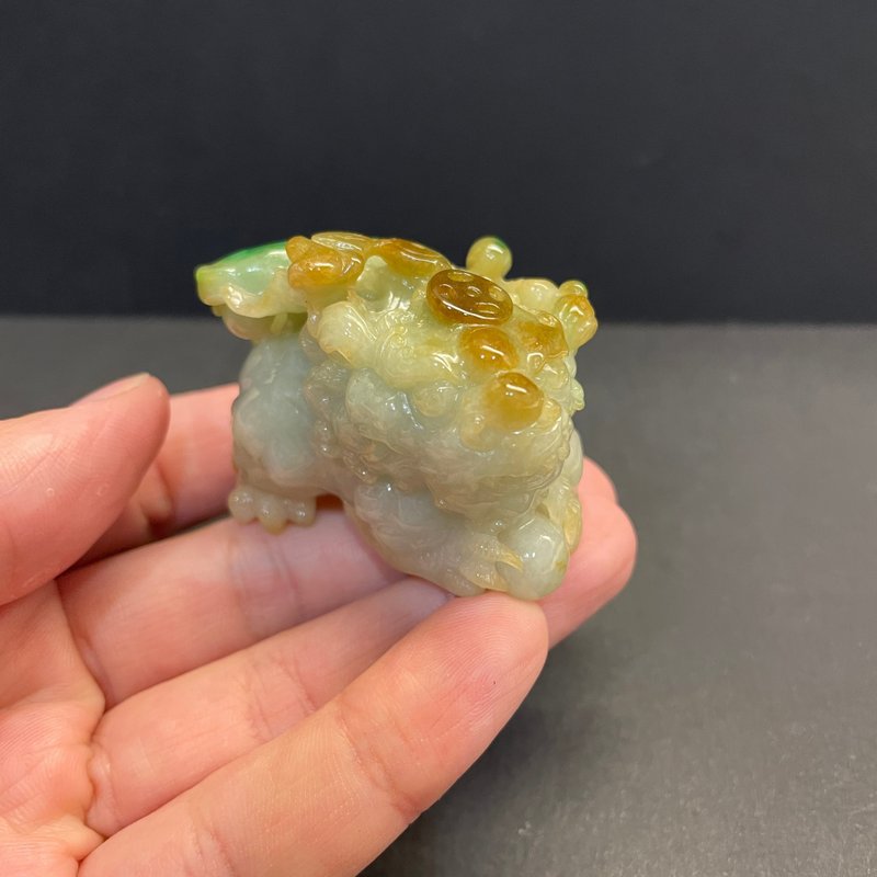 瀚玉珠寶 天然A貨翡翠 老三彩貔貅翡翠 老味道翡翠 天然緬甸玉 - 其他 - 玉石 