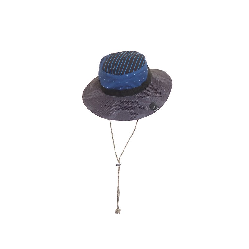 登山帽 Scrap Bucket Hat | 香港手造 - 帽子 - 聚酯纖維 